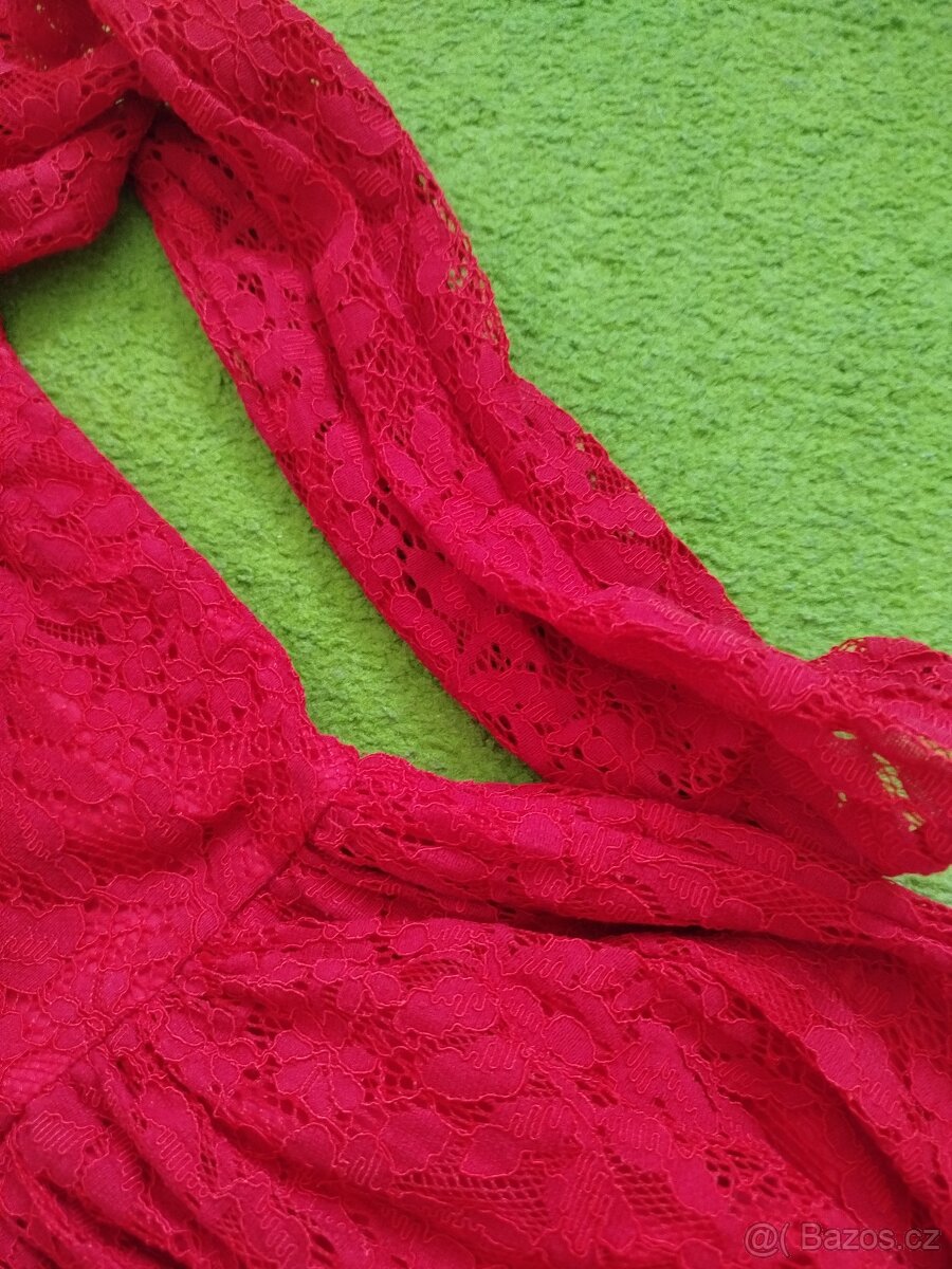 Krajkové šaty vel.152 - 3