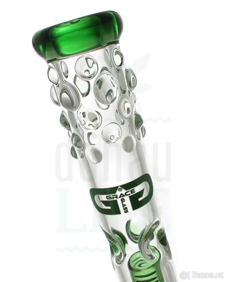 Bong Grace Glass - 'Greenzilla' - 3