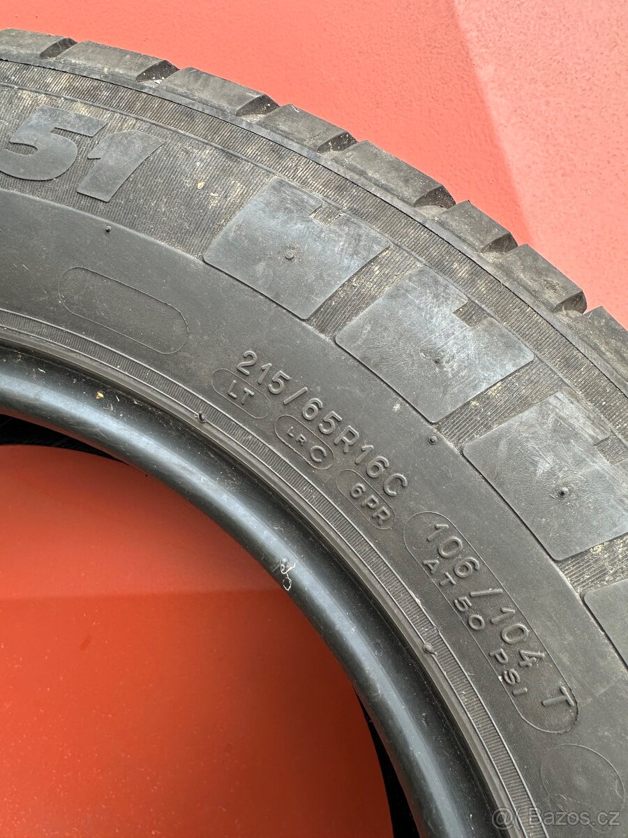 Celoroční pneumatiky Michelin 215/65R/16C - 3