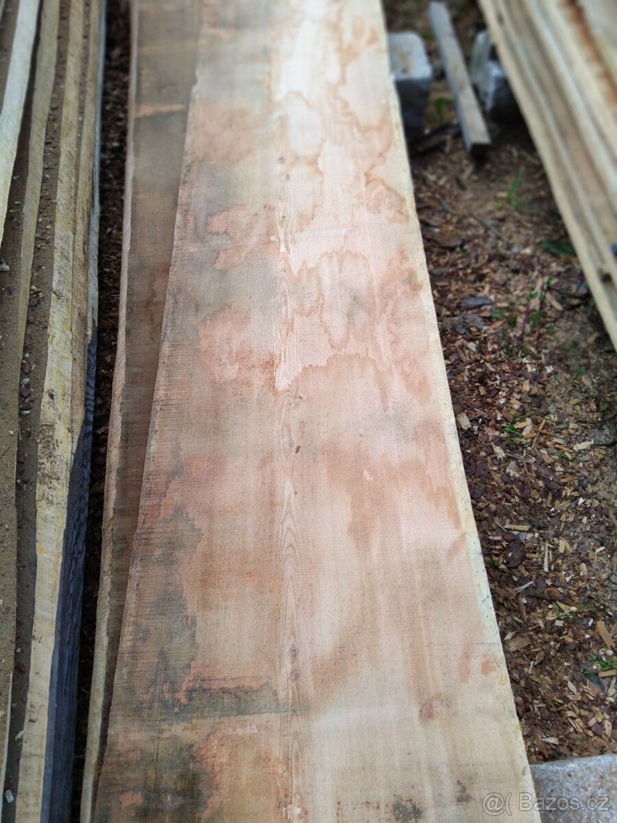 Modřínové fošny, modřínová prkna, desky - 3