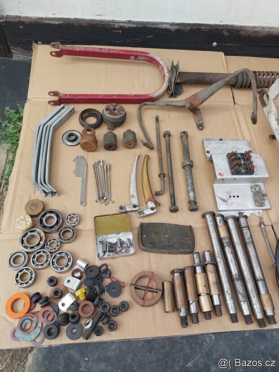 Díly skůtr Manet 100 - 3