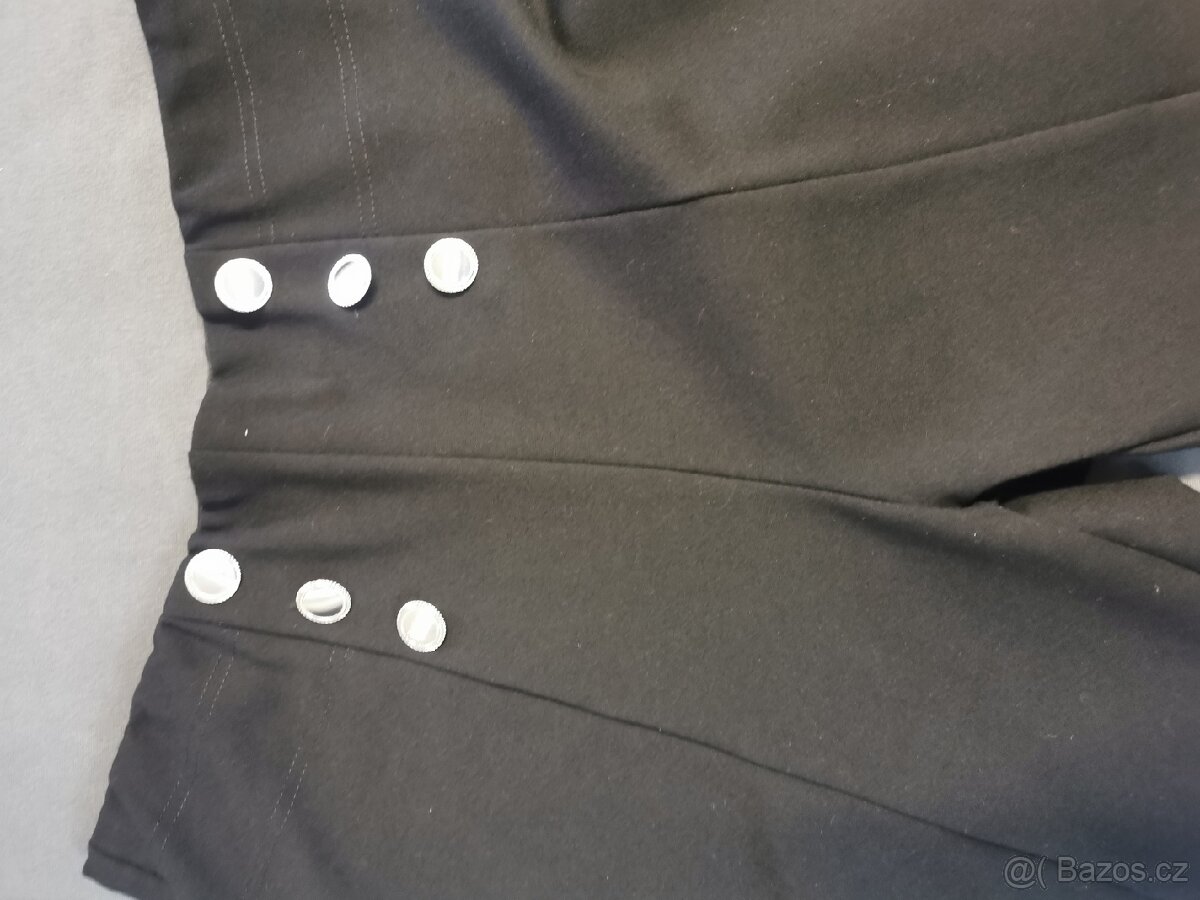 Prodám nové dámské černé strečové kalhoty. - 3