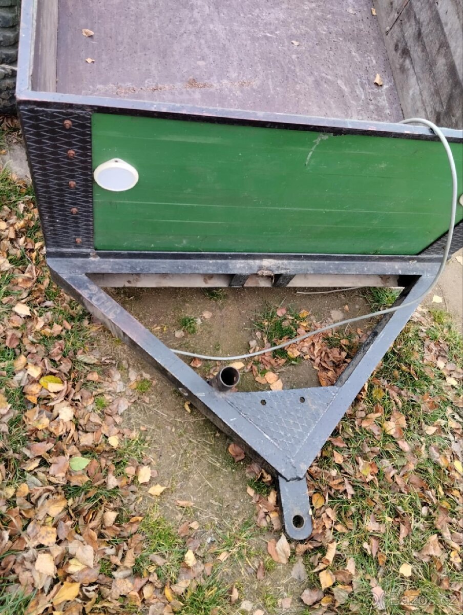 Vlek, Kára za traktor, domácí výroba - 3