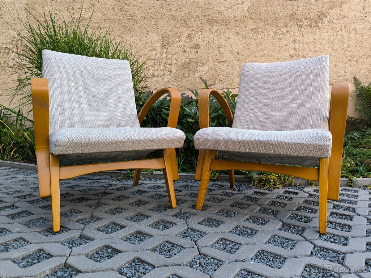 Retro křesla F. Jirák - Tatra Pravenec - 60. léta - 3