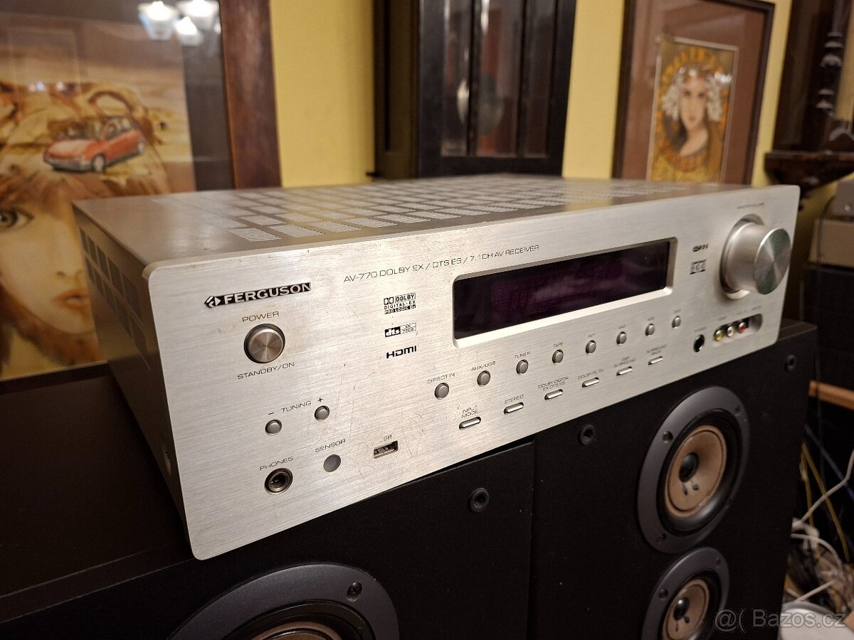 Receiver Ferguson AV 770 Dolby EX - 3