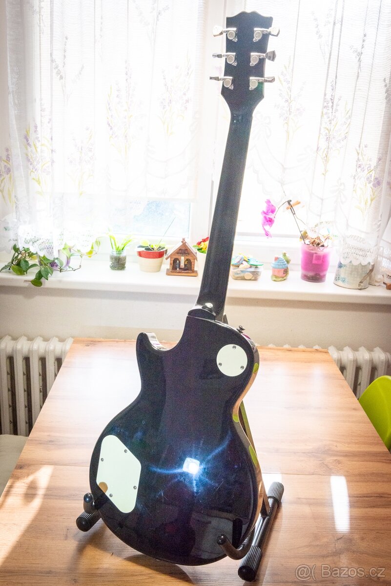 Elektrická kytara Fokus L-S CSB Cherry Sunburst+obal Warwick - 3