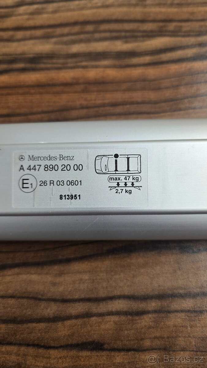 Příčníky Mercedes V-klasse, W447 - 3