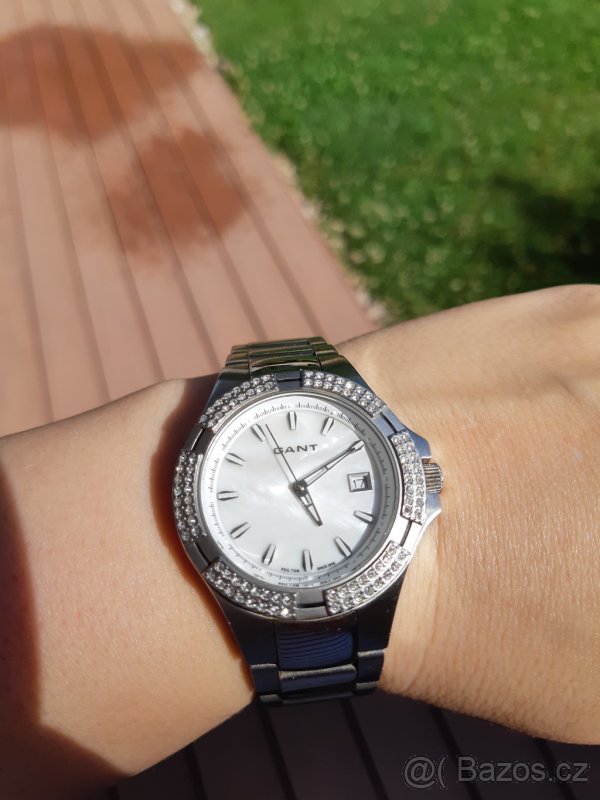 Hodinky Gant s pravou perletí a zirkony - 3