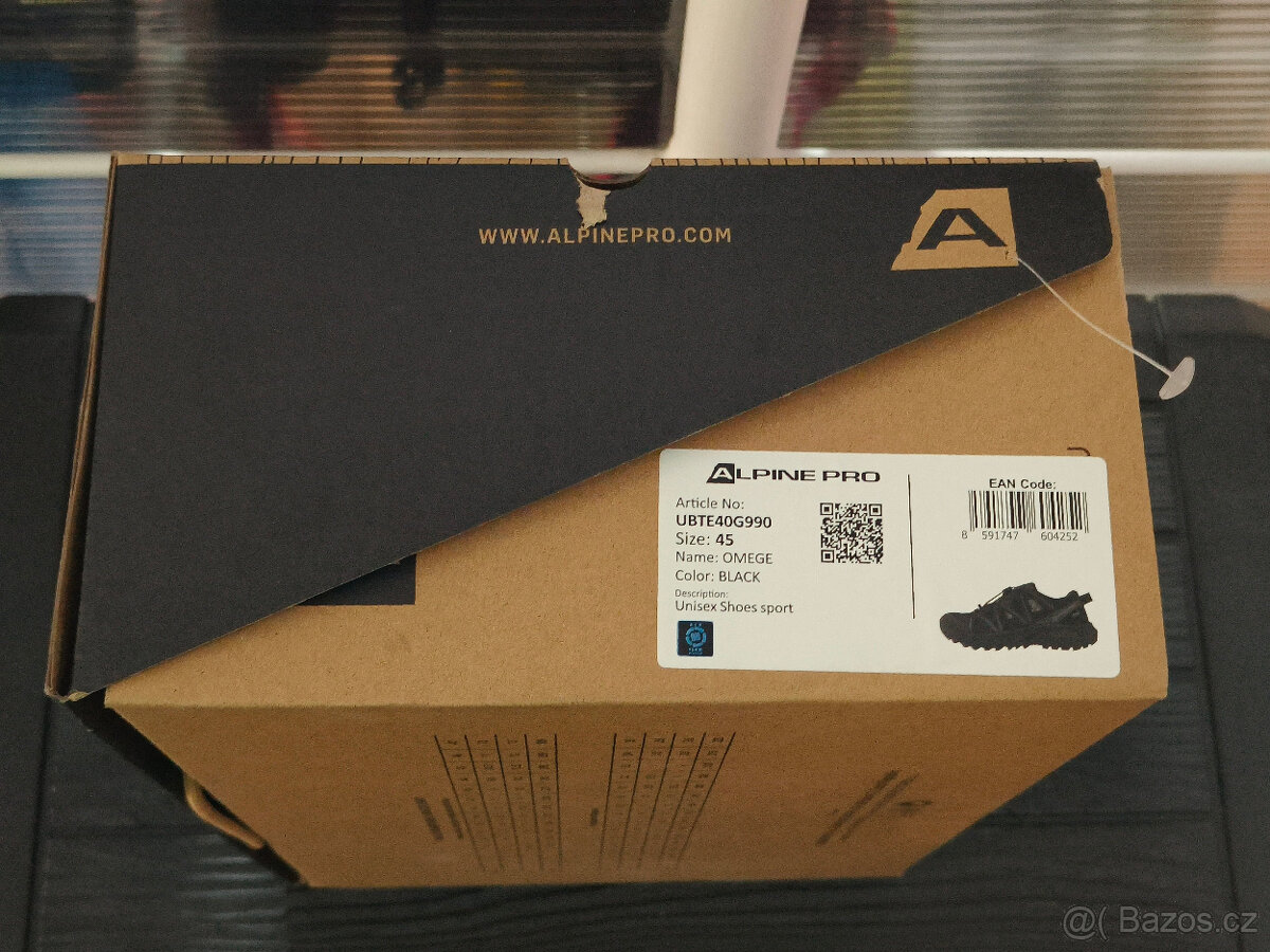 Boty Alpine Pro Omege černé, vel. 45 - 3