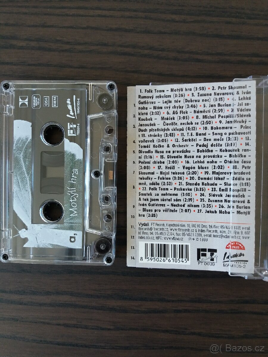 Originální MC kazety. - 3