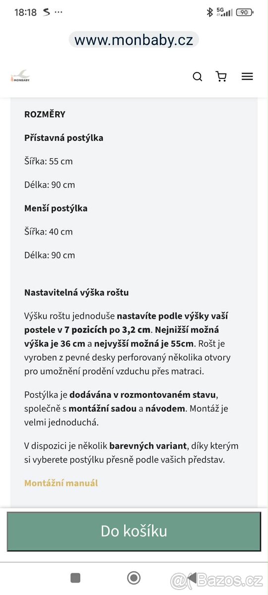 Dětská postýlka - 3