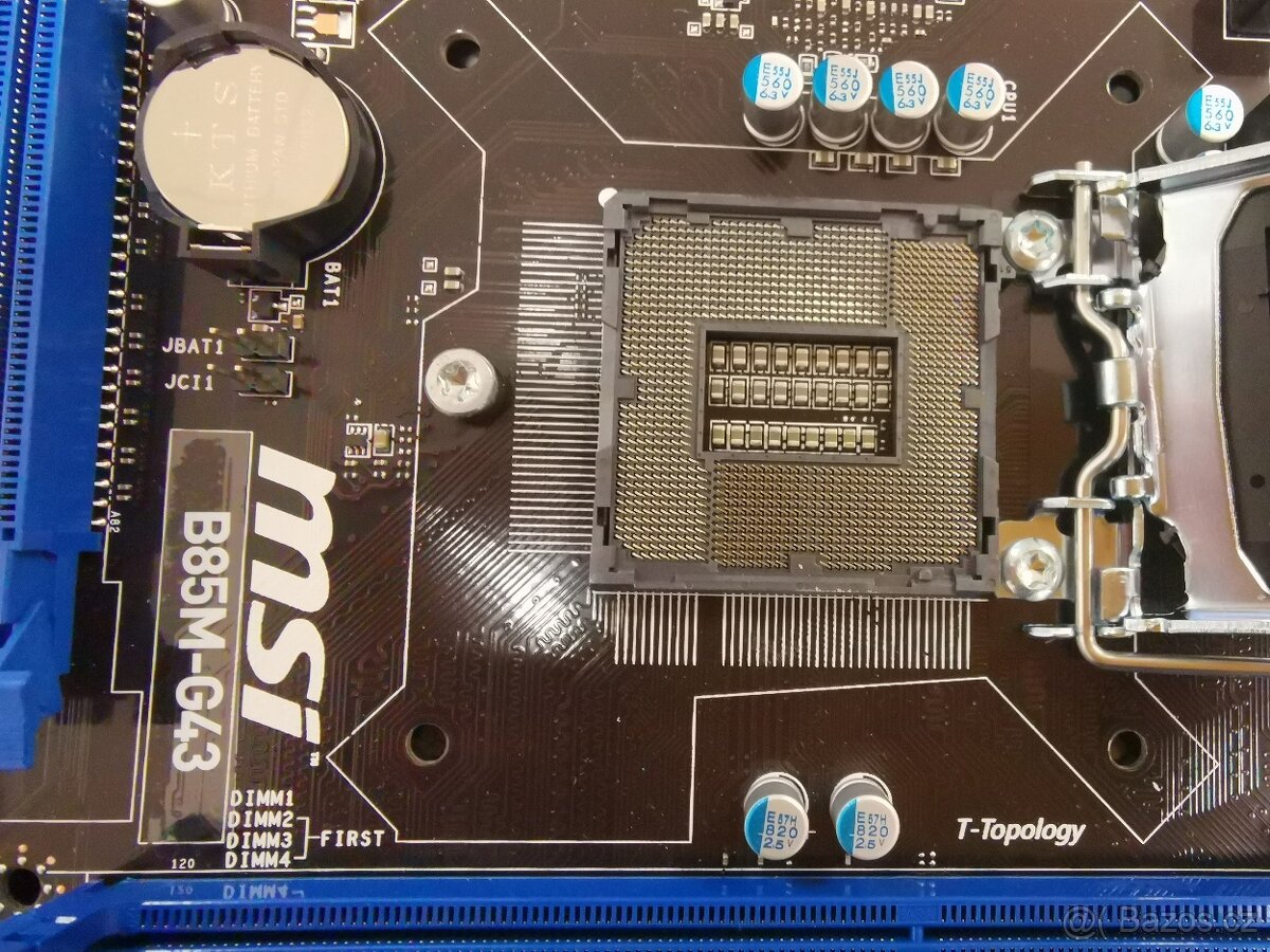MSI B85M-G43 pre Intel CPU 4gen 1150 socket - nová - 3