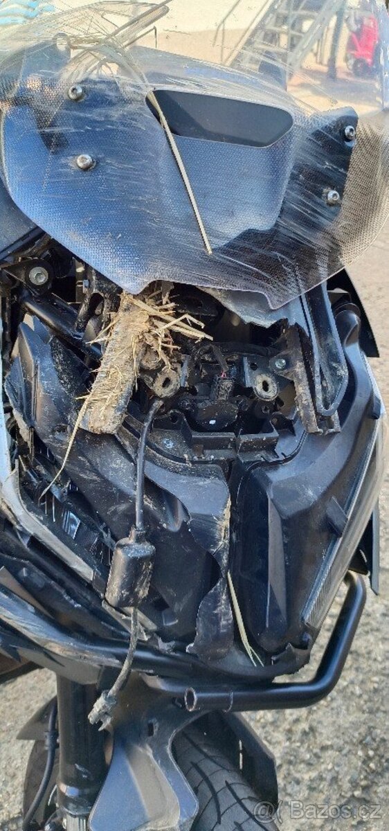 Honda NT 1100 75kw rv:2023/3 10tis kM.Havarované motor start - 3