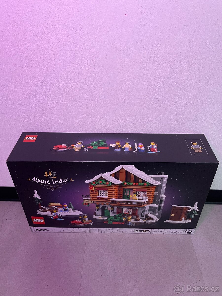 LEGO 10325 ICONS Alpine Lodge – Vánoční - 3