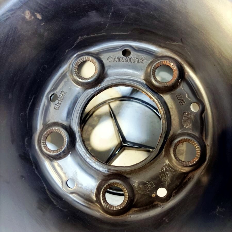 16" plechová kola – 5x112 – MERCEDES (AUDI, BMW, VW) Disky - 3