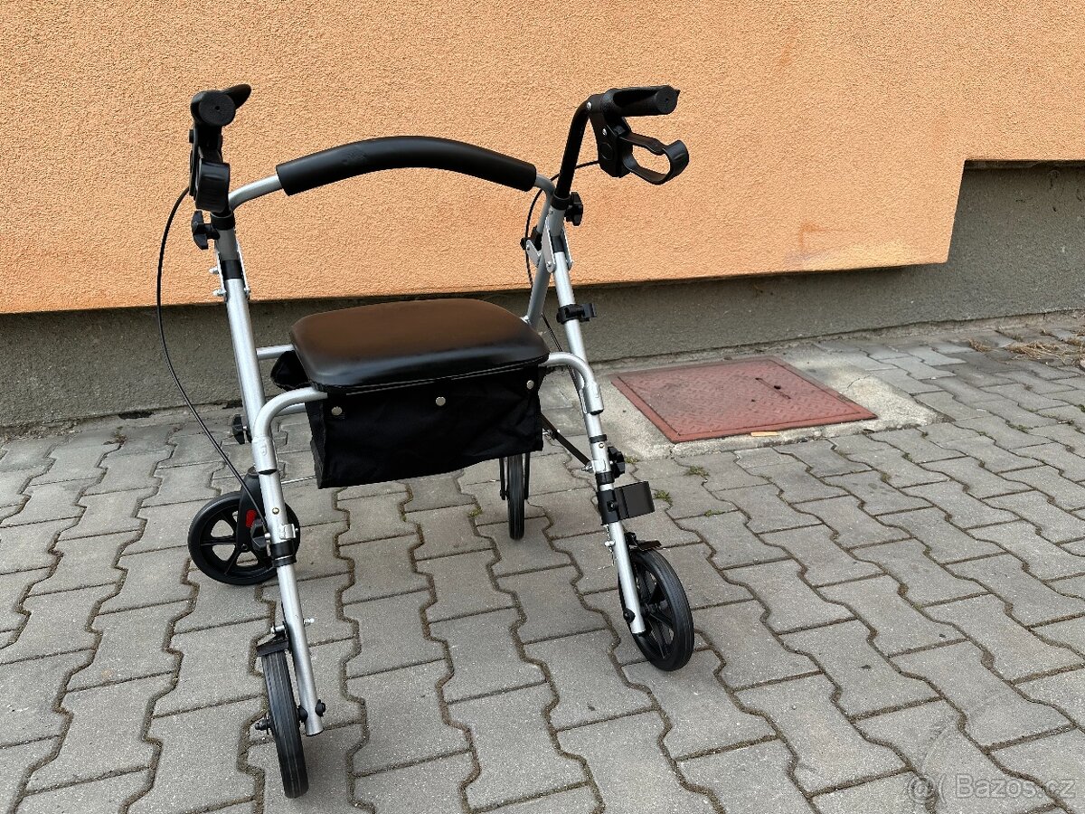 Chodítko pro seniory - odlehčené skládací - 3