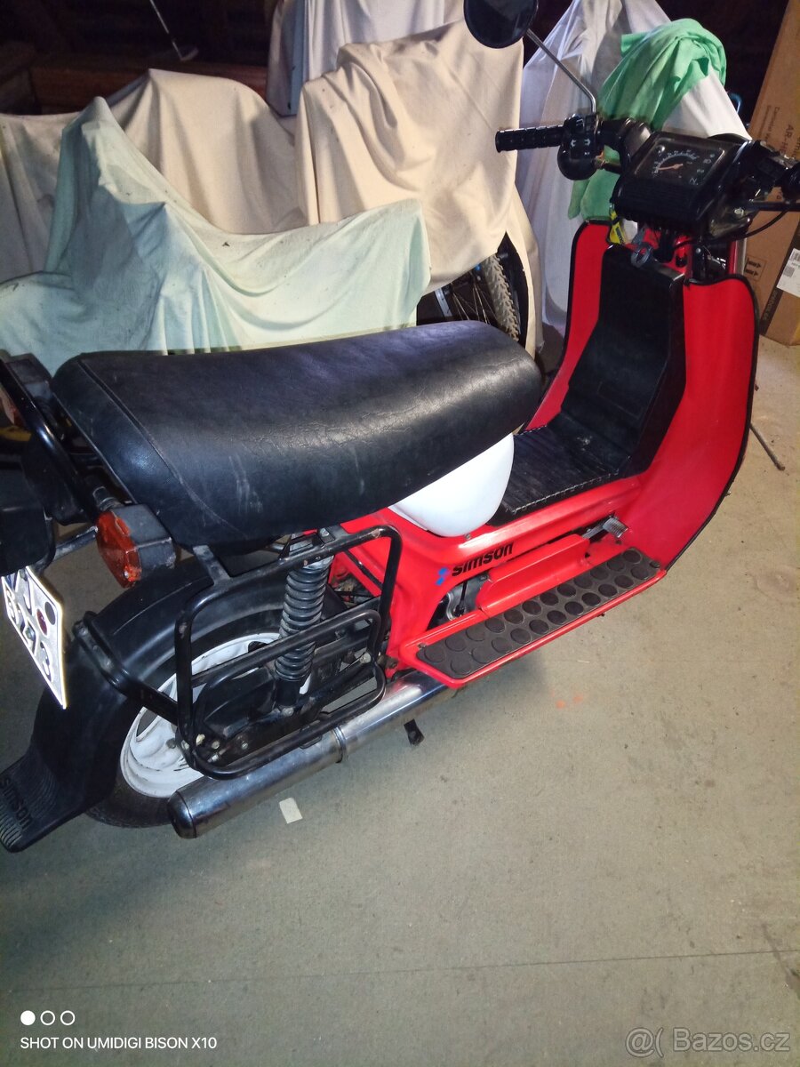 Prodám skútr simson - 3