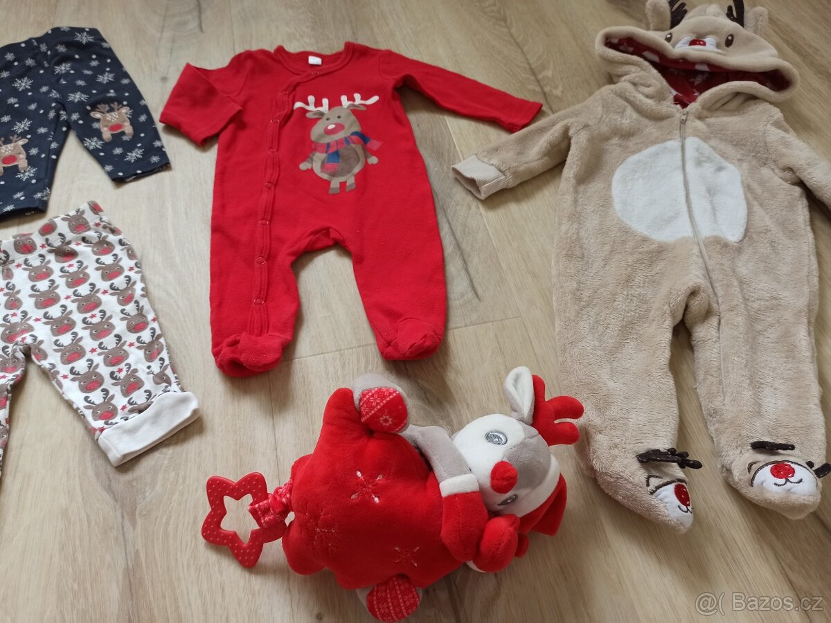 Vánoční set pro miminko - vel.0-3m - 3