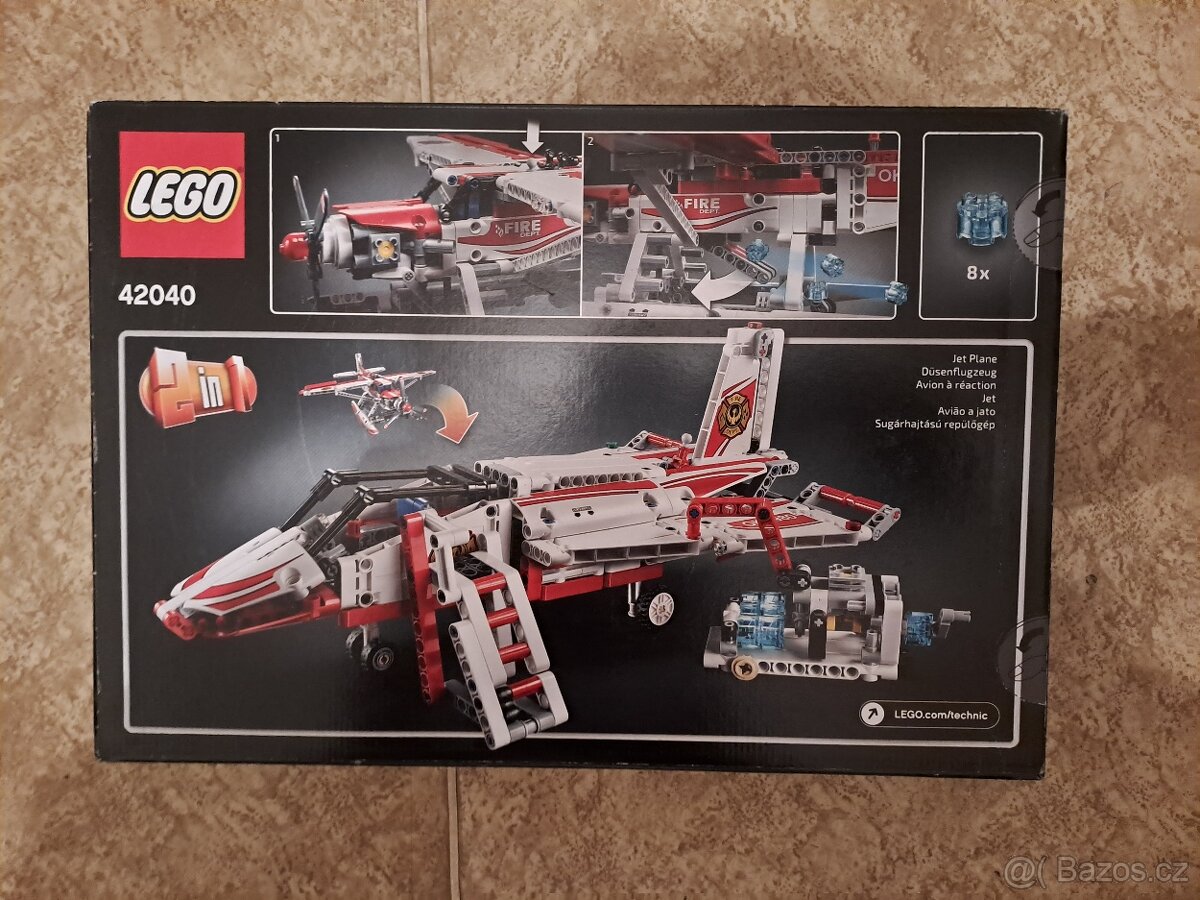 LEGO Technic 42040 Požární letoun - 3