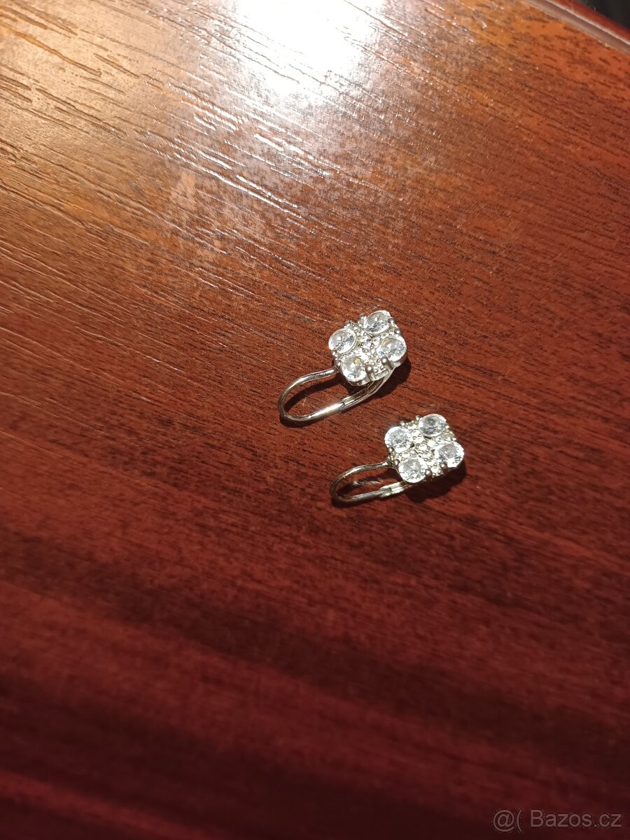 Stříbrné náušnice - 3
