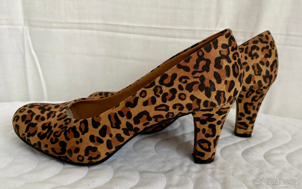 Leopardí lodičky Graceland – vel. 39 - 3