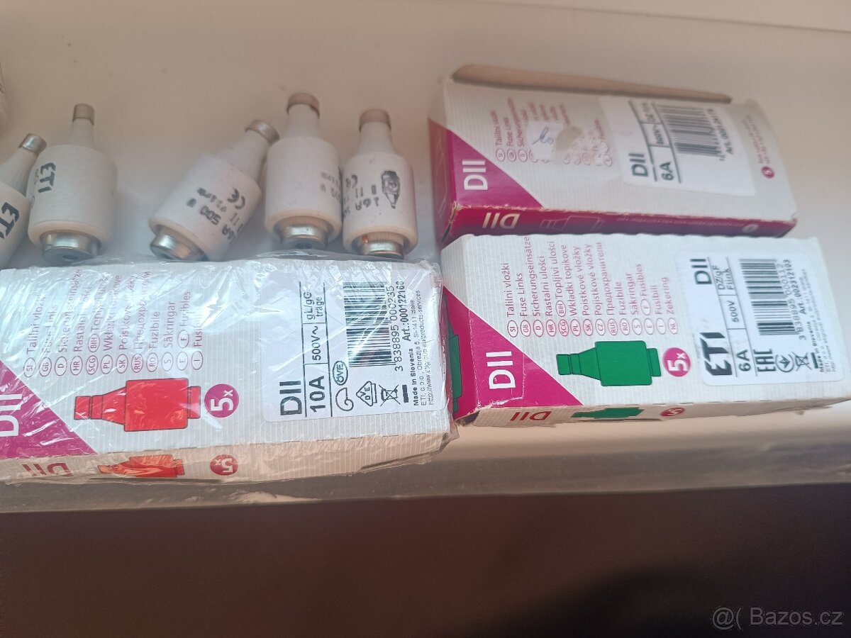 Keramické pojistky "D" - 3