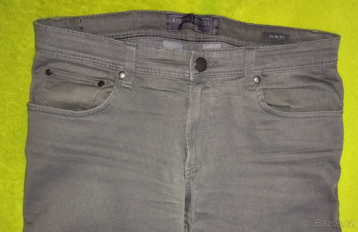 Pánské kalhoty šedé - 3