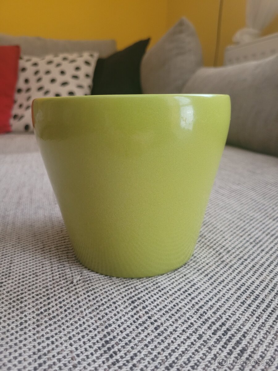 Zelený květináč zn. Scheurich - 3