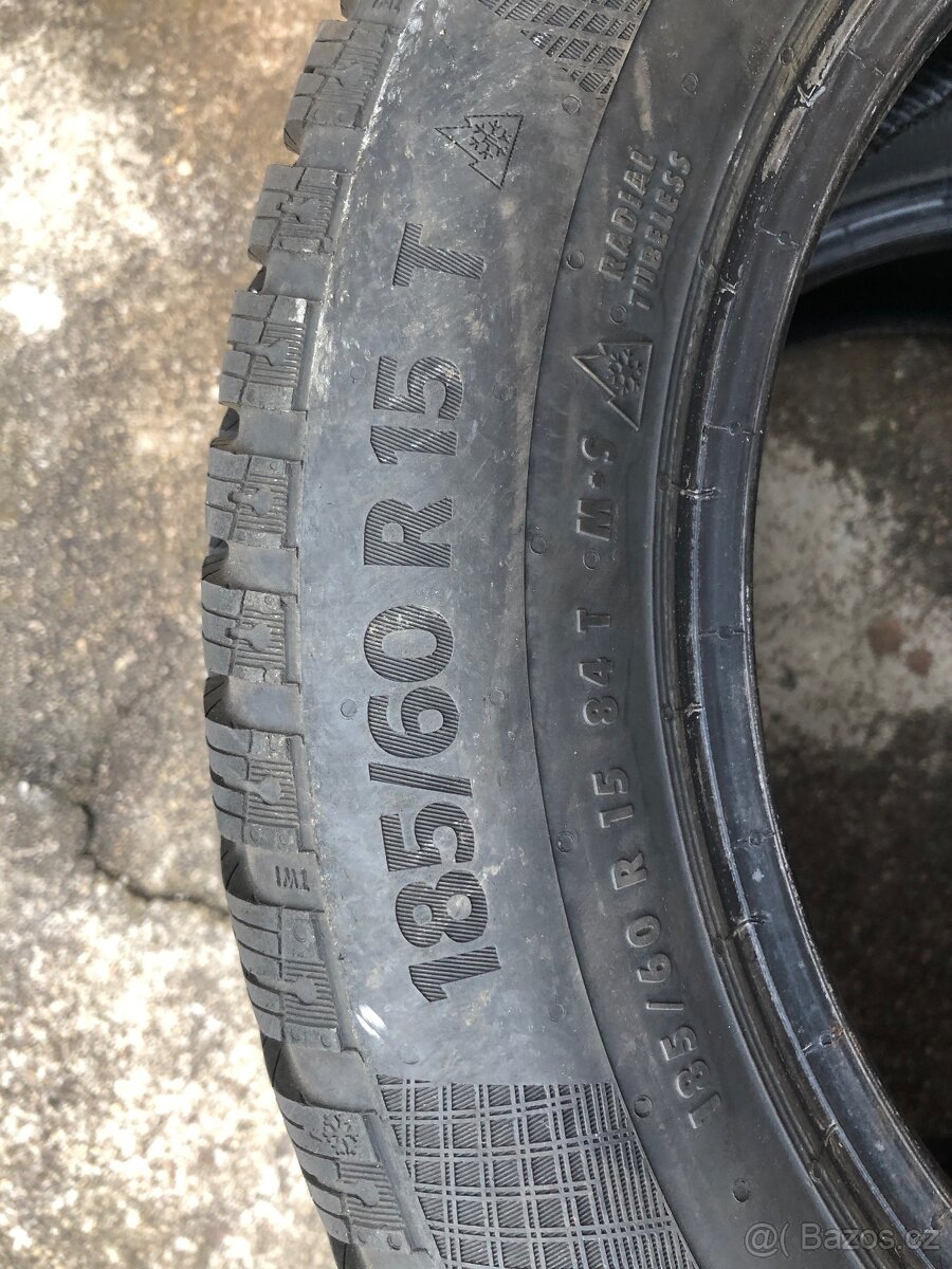 Zimní pneu 185/60/15 - 3