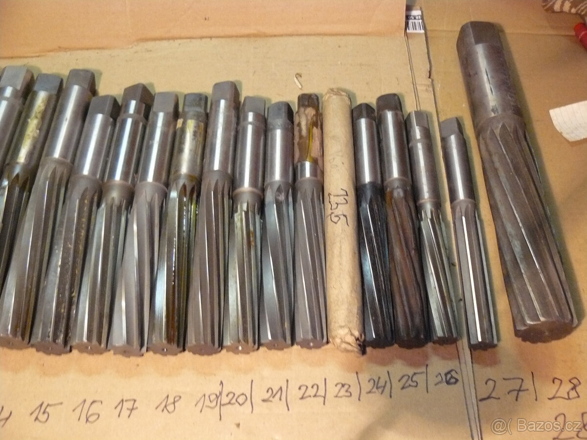 Výstružníky ruční větších rozměrů - 3