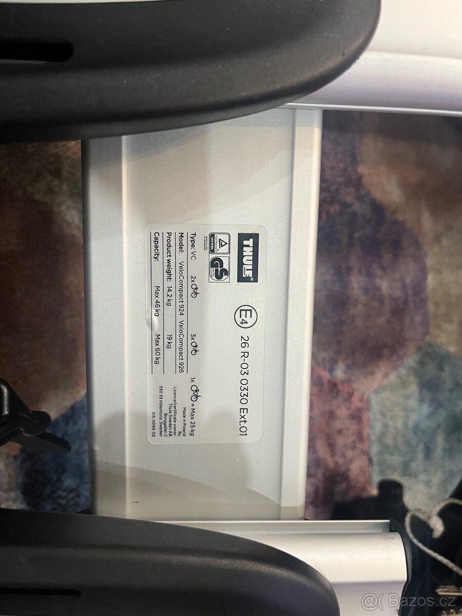 Nový nosič kol Thule velocompact 924 - 3