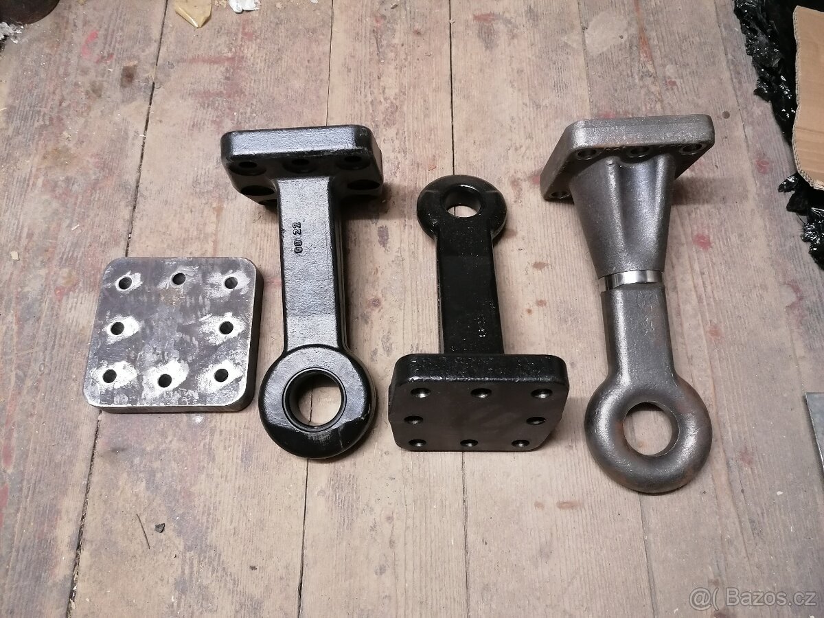 Prodám tažné oko navařovací, svařovací otoční, šrobovací - 3