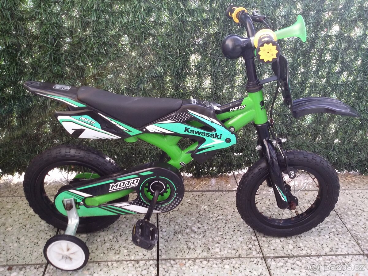 Dětské kolo Kawasaki Moto 12" - 3