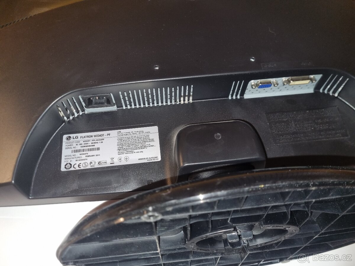 LCD Monitor 23" LG flatron w2343 | platí do smazání - 3
