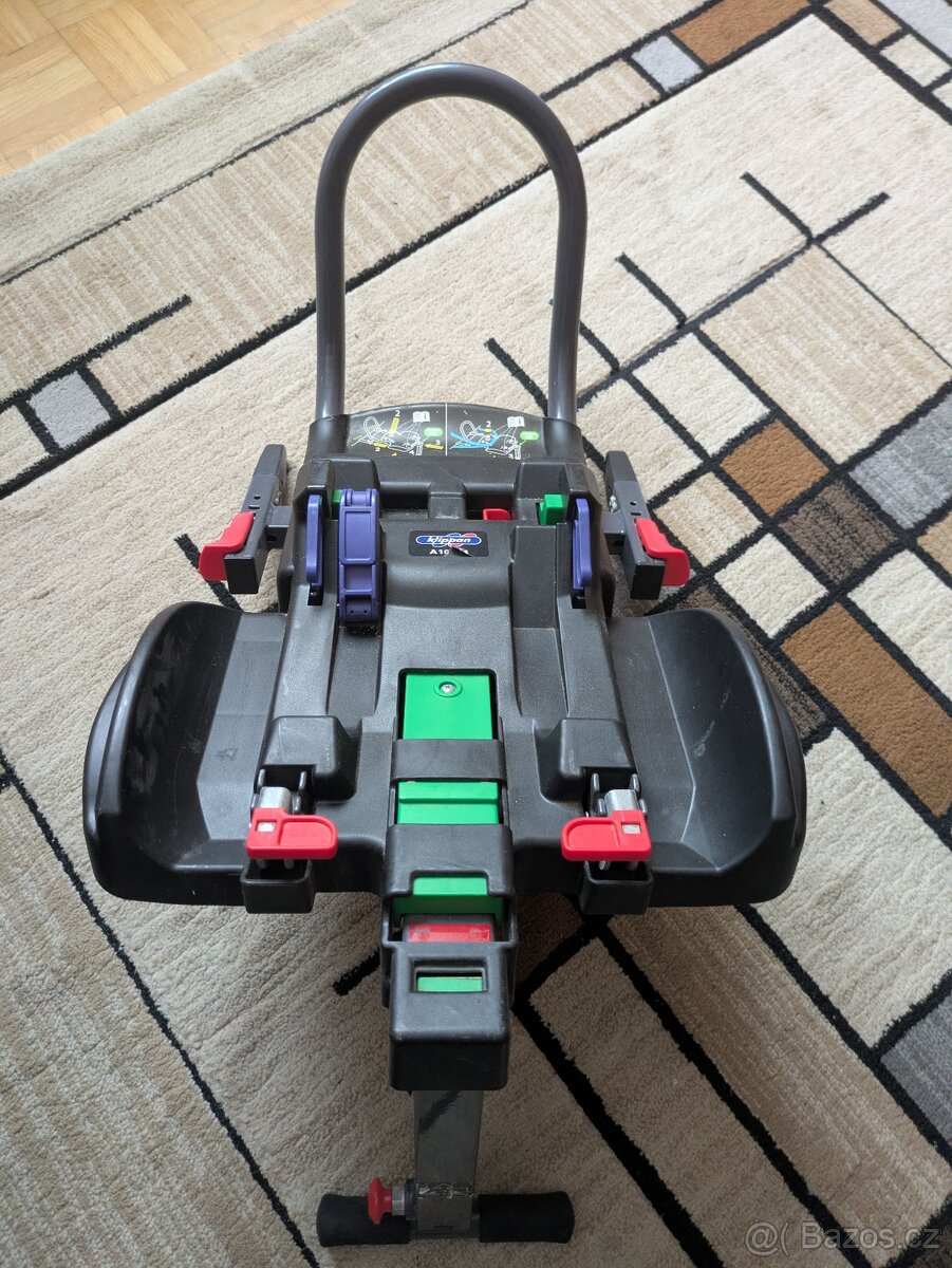 Autosedačka Klippan Dinofix 0-13 kg se základnou - 3