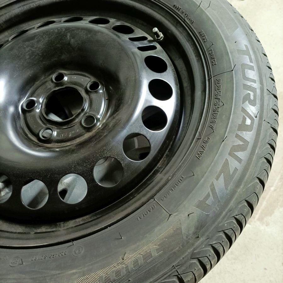 17" plechová kola – 5x120 – 7J x 17" ET41 - 3