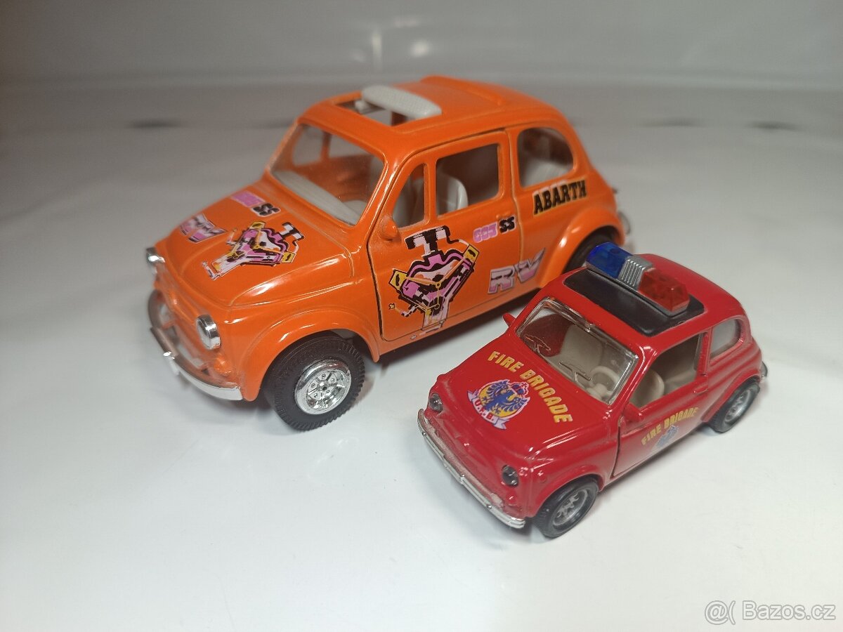 2x autíčko fiat 500 - 3