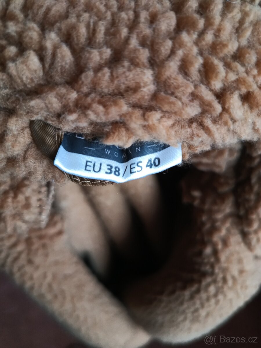 Plyšový 3/4 kabát - 3