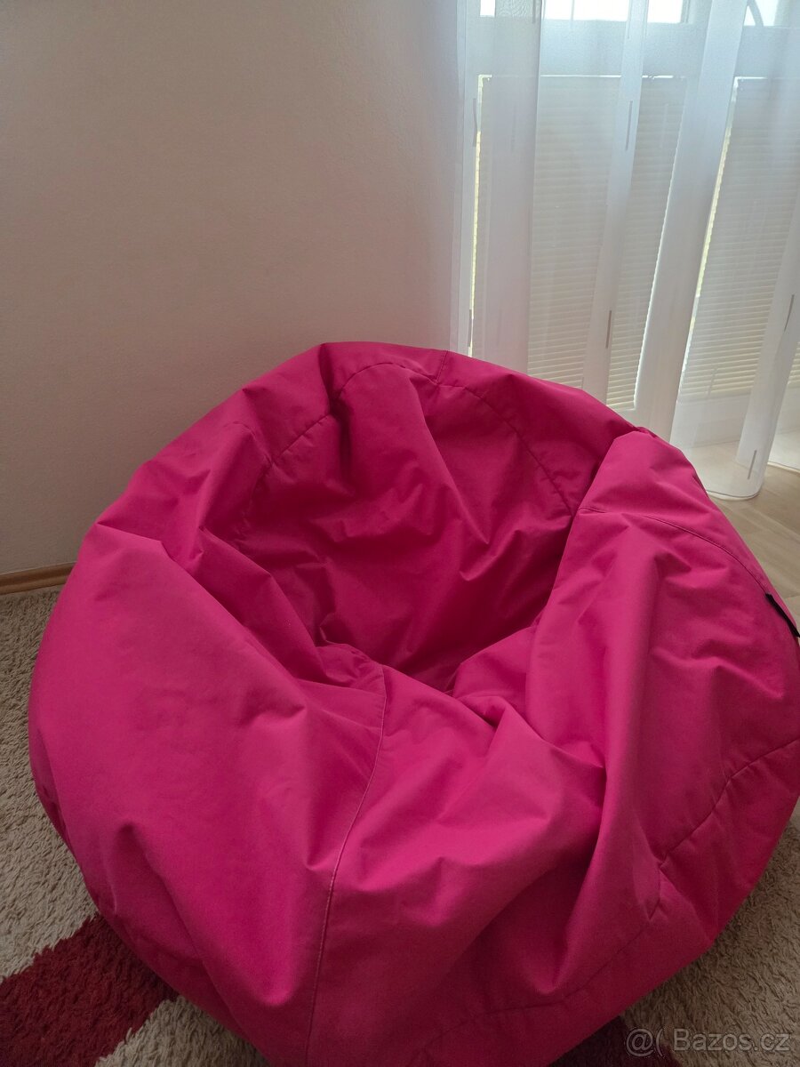 Sedací vak COOL růžový - 3