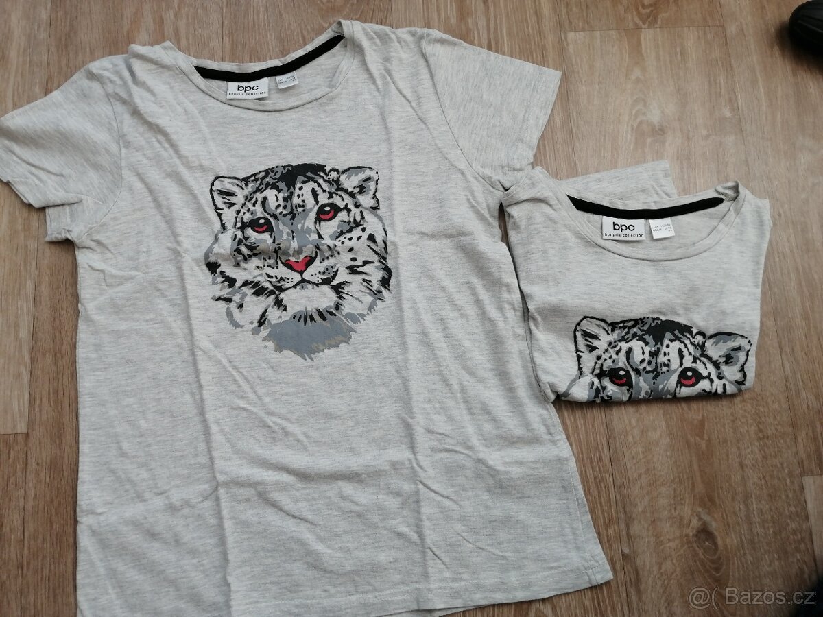 Dívčí trička Bonprix 12-13 let dvojčata - 3