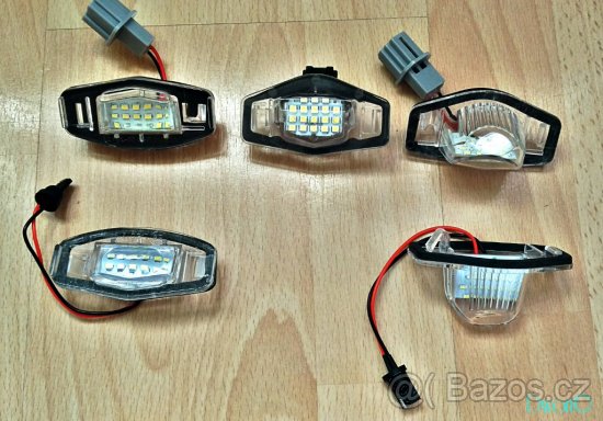 LED lampičky na osvětlení SPZ/RZ Honda - 3