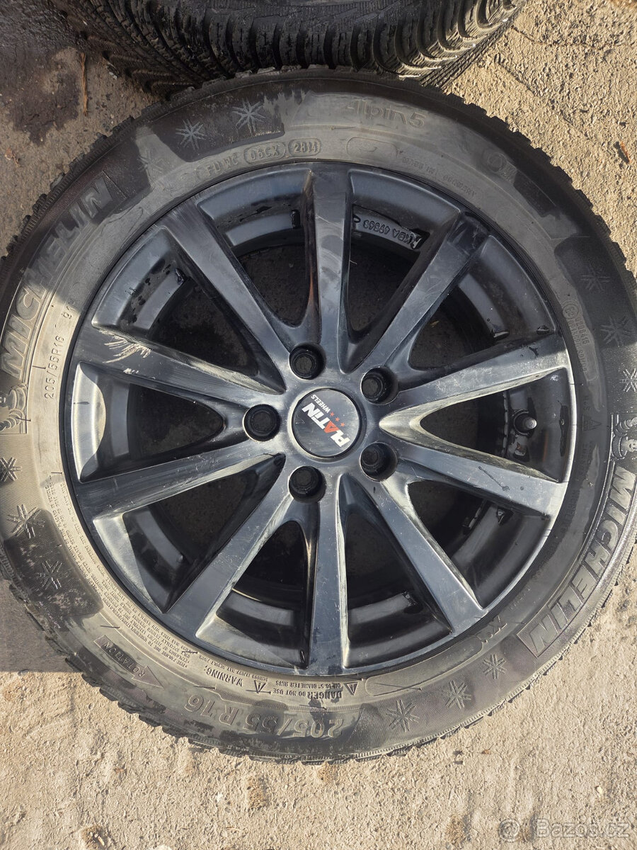 Sada alu kol 205/55 R16 - 3