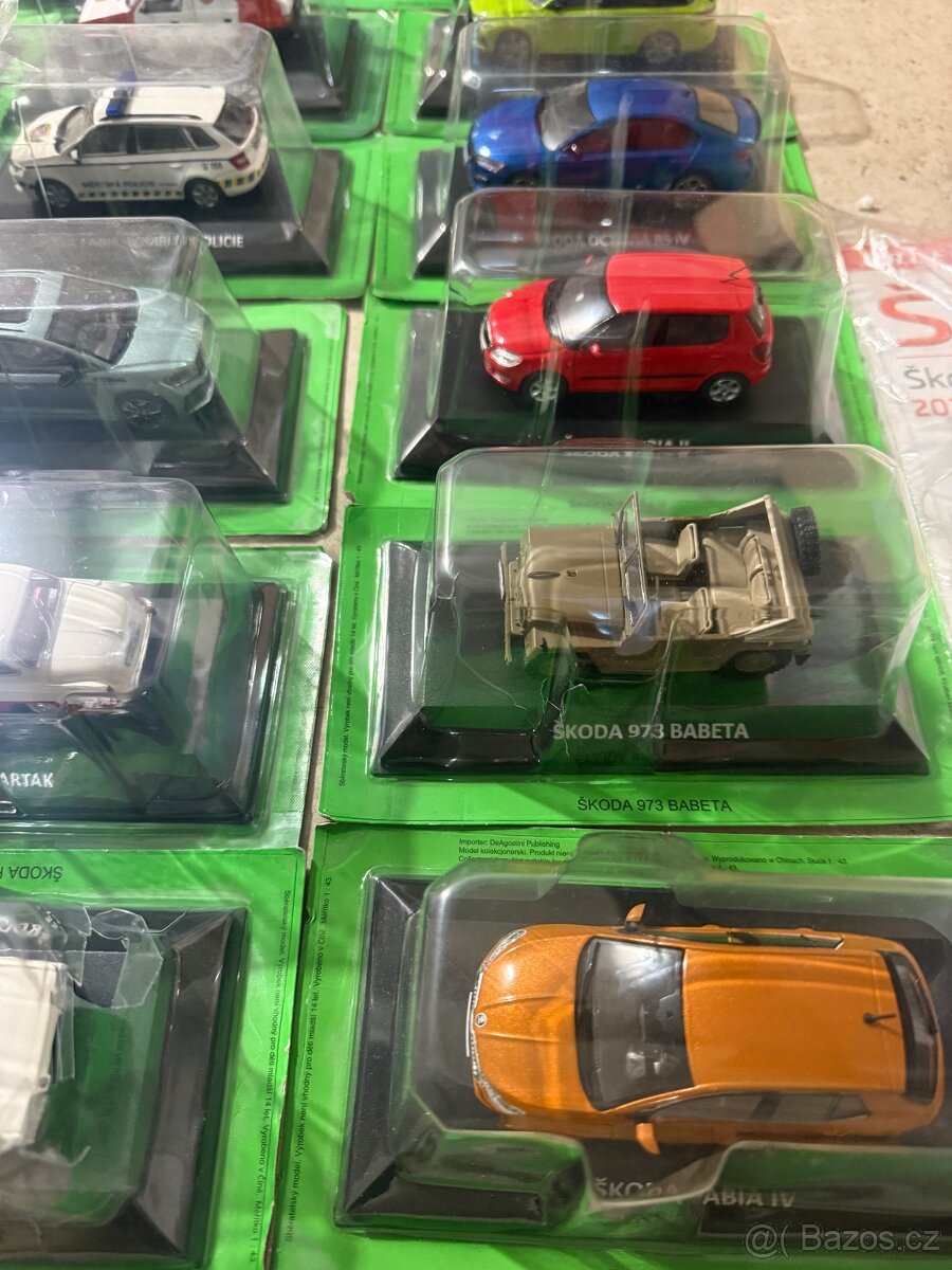 Modely aut Škoda DeAgostini - 3