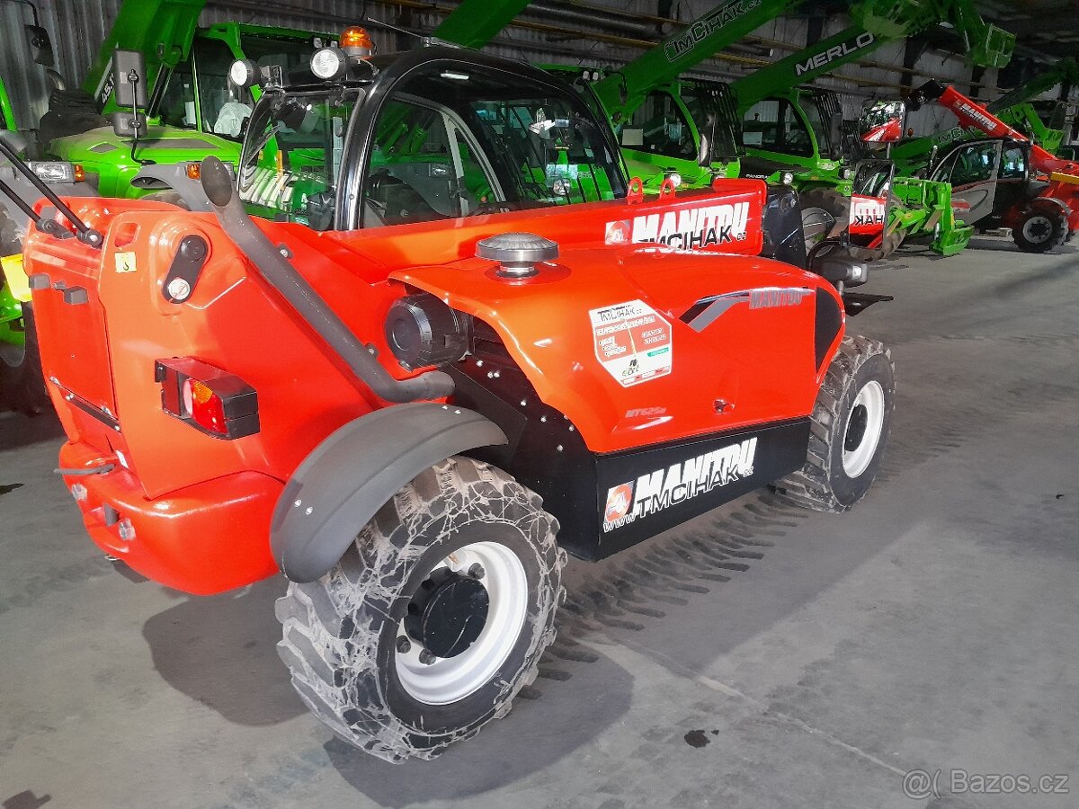 teleskopický nakladač MANITOU MT625 TOP stav 2x - 3
