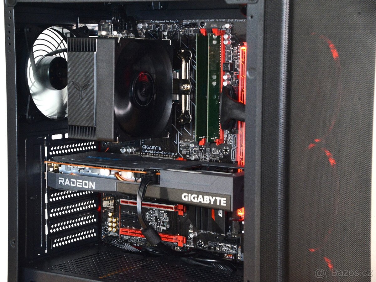 🟥 Herní PC - Ryzen 7 | RX 6600 8GB | 16GB DDR4 🟥 - 3