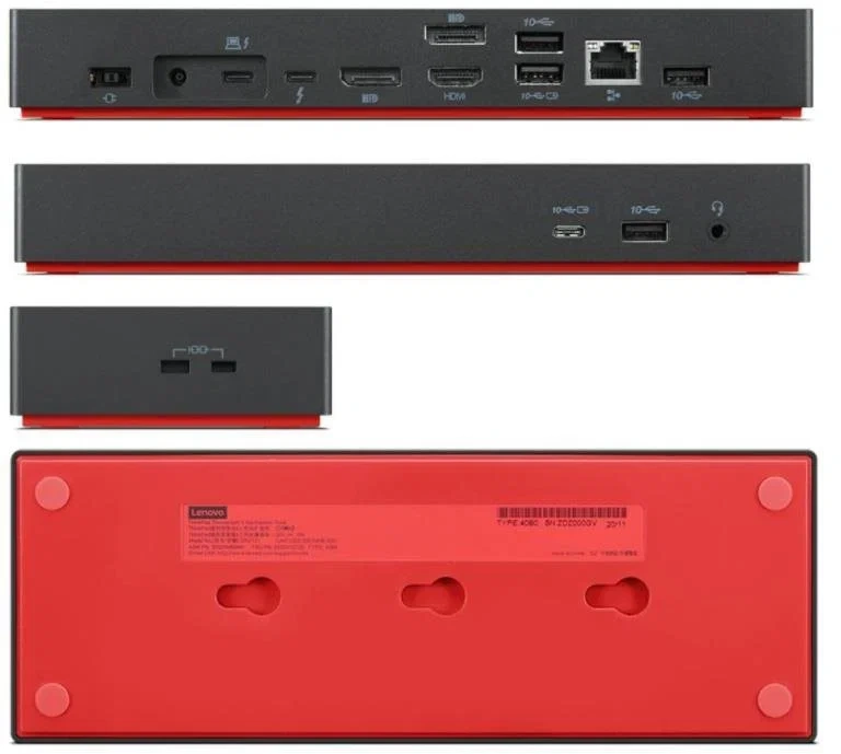 Lenovo ThinkPad Thunderbolt 4 Workstation Dock (nová) - 3