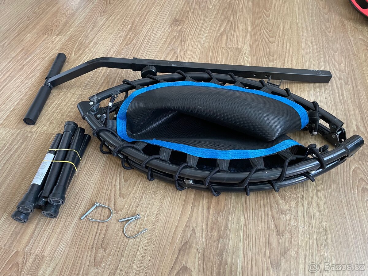 Trampolína skládací , 100cm, gumové profi napínání. - 3