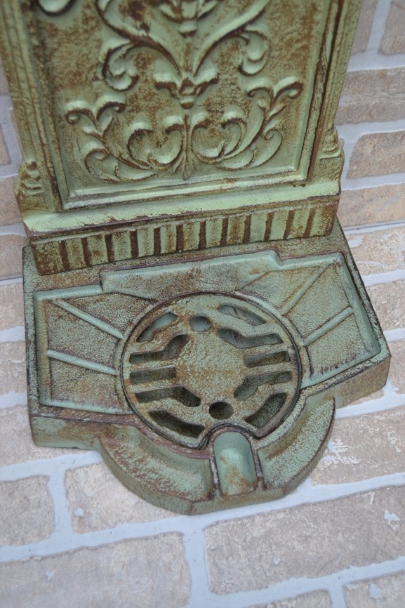 Litinová výlevka - umyvadlo - kašna stojací 64 cm - 3