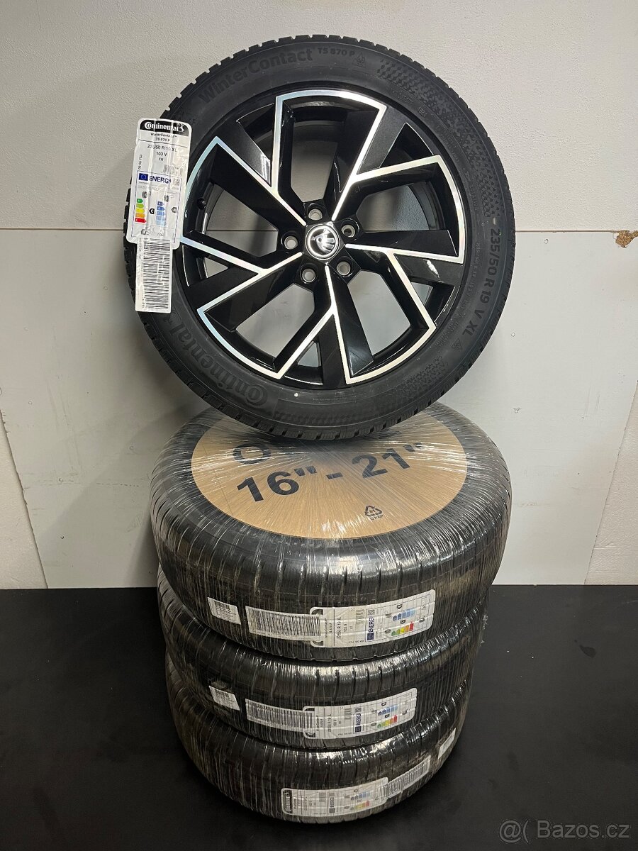 Kodiaq R19 Nová originální zimní sada - 3