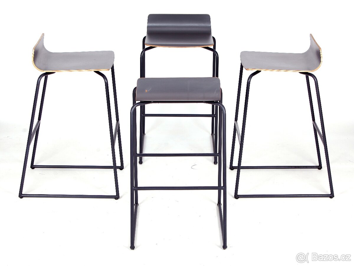 7x kvaltní barové židle, barovky SITAG - 3